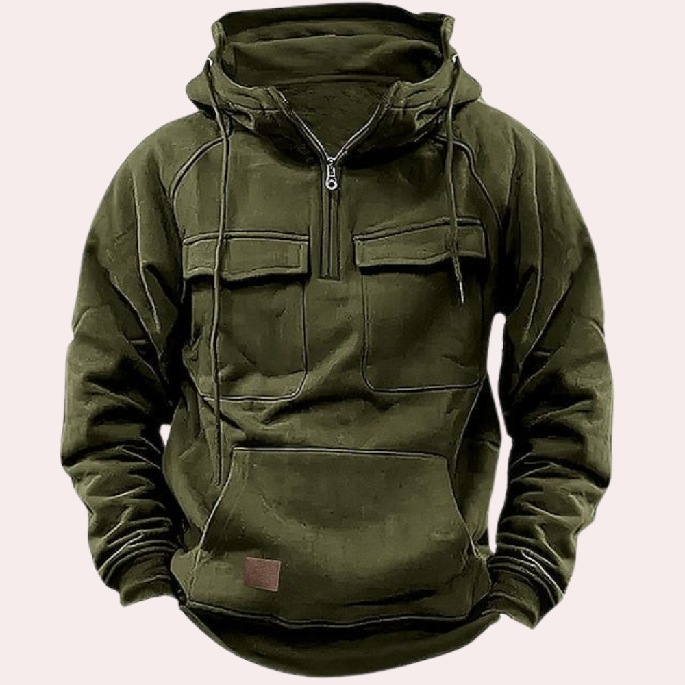 Stilvoller Herren Hoodie Winter