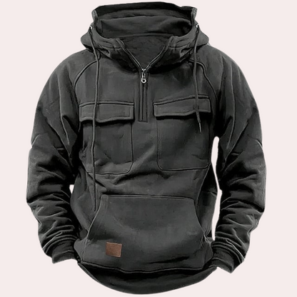 Stilvoller Herren Hoodie Winter