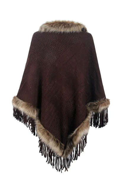 Stylish Winter Poncho for Women
