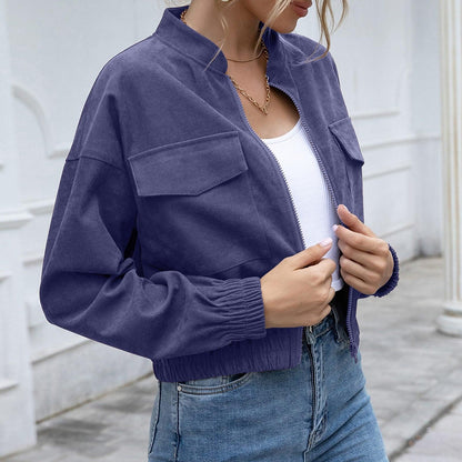 Fashionable Women's Jacket Elegant and Versatile