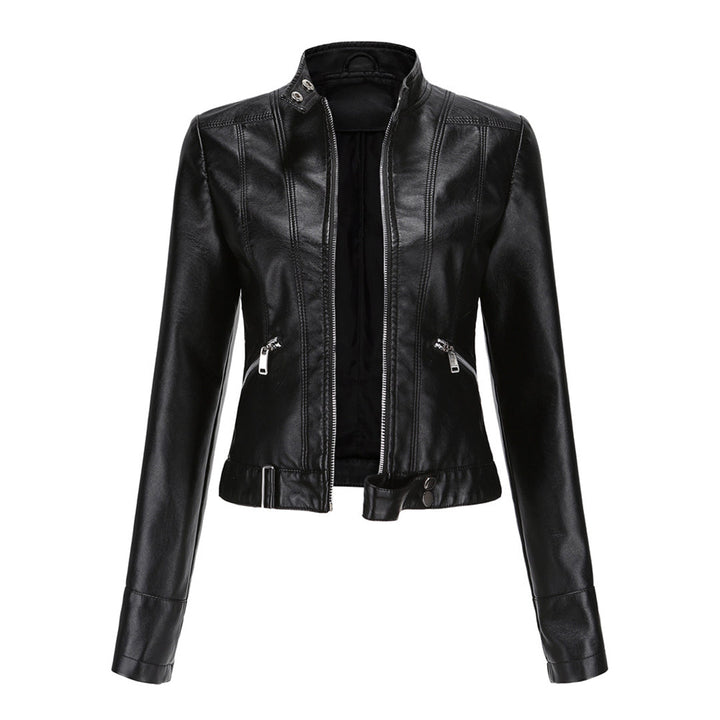 Elegante Lederjacke Damen Klassiker