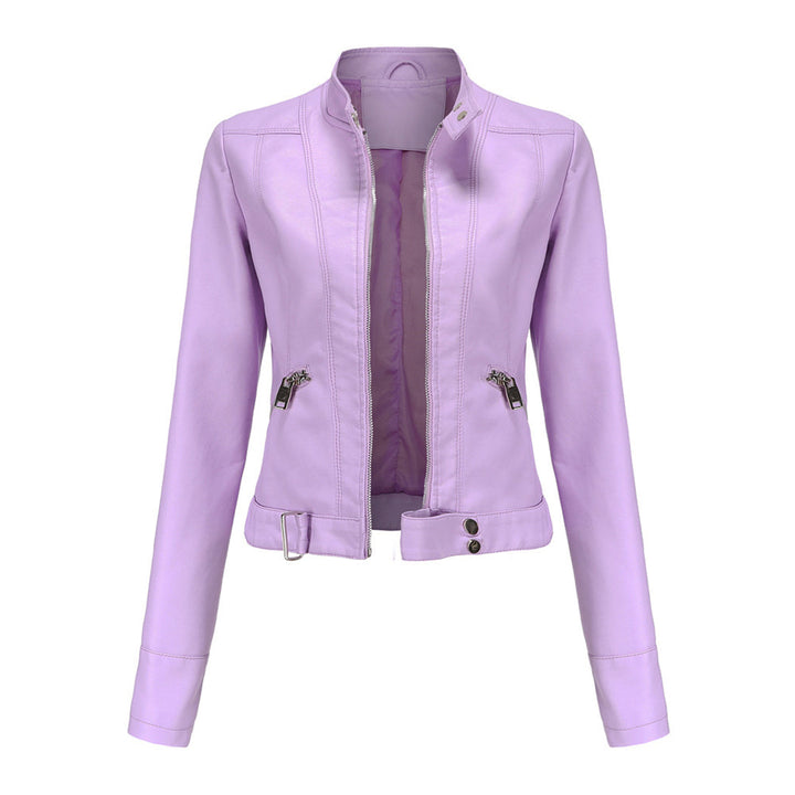 Elegante Lederjacke Damen Klassiker
