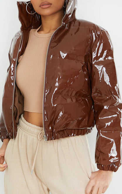 Stylische Damen Pufferjacke - Warme Winterjacke