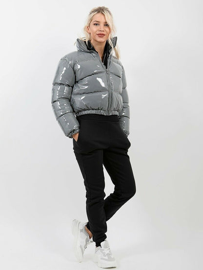 Stylische Damen Pufferjacke - Warme Winterjacke