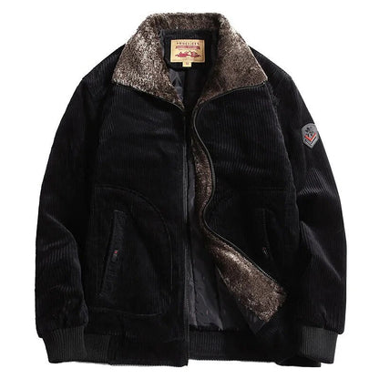 Stylish Men's Winter Coat Wool Blend Modern