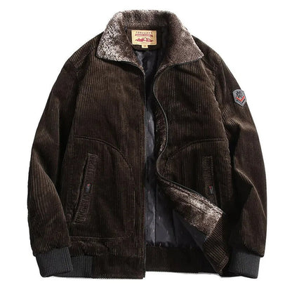 Stylish Men's Winter Coat Wool Blend Modern