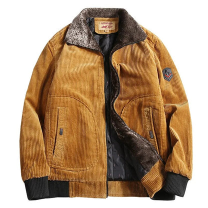 Stylish Men's Winter Coat Wool Blend Modern