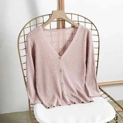 Women's Scarf Knitted Sweater Warm