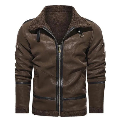 Men's Suede Jacket Modern Swedish Style