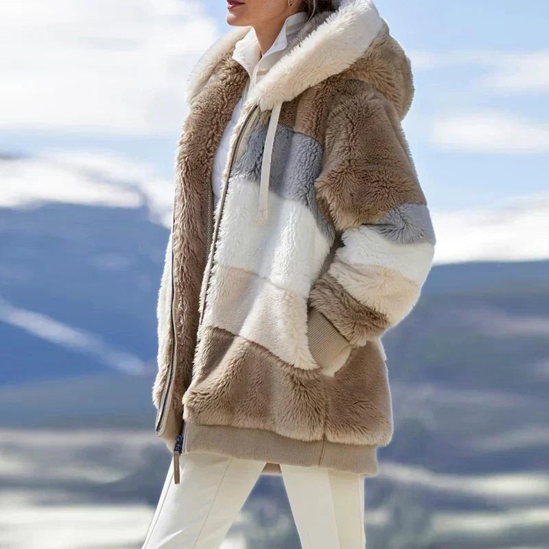 Bequeme Kapuzenjacke Soft Komfort - IdealeKleiden