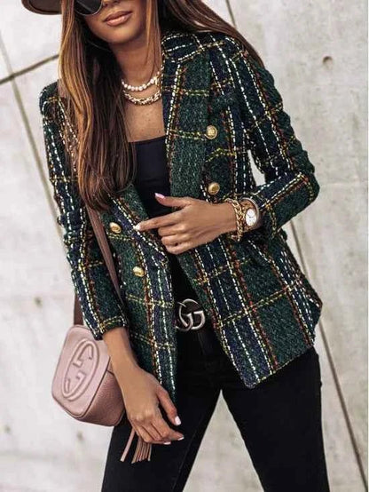 Slim-Fit Business Blazer Elegantly Tailored