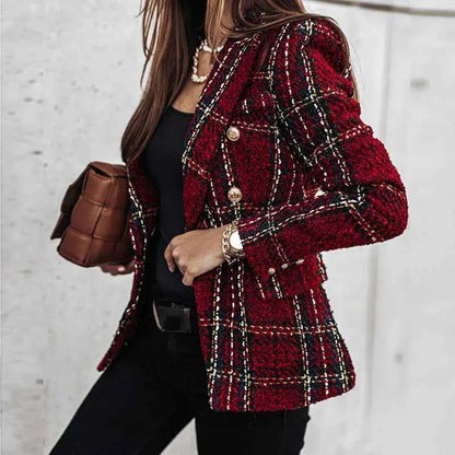 Slim-Fit Business Blazer Elegantly Tailored
