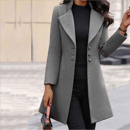 Slim winter coat