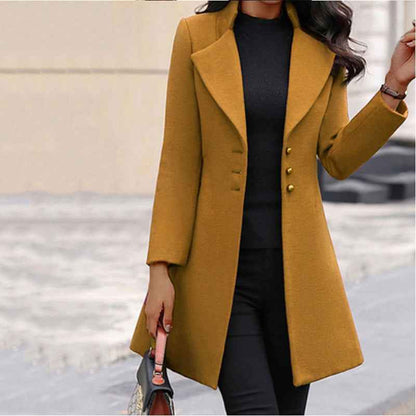 Slim winter coat