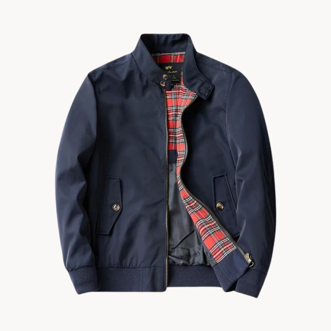 Men's Harrington Jacket Camden Heritage - Lined Tartan Style
