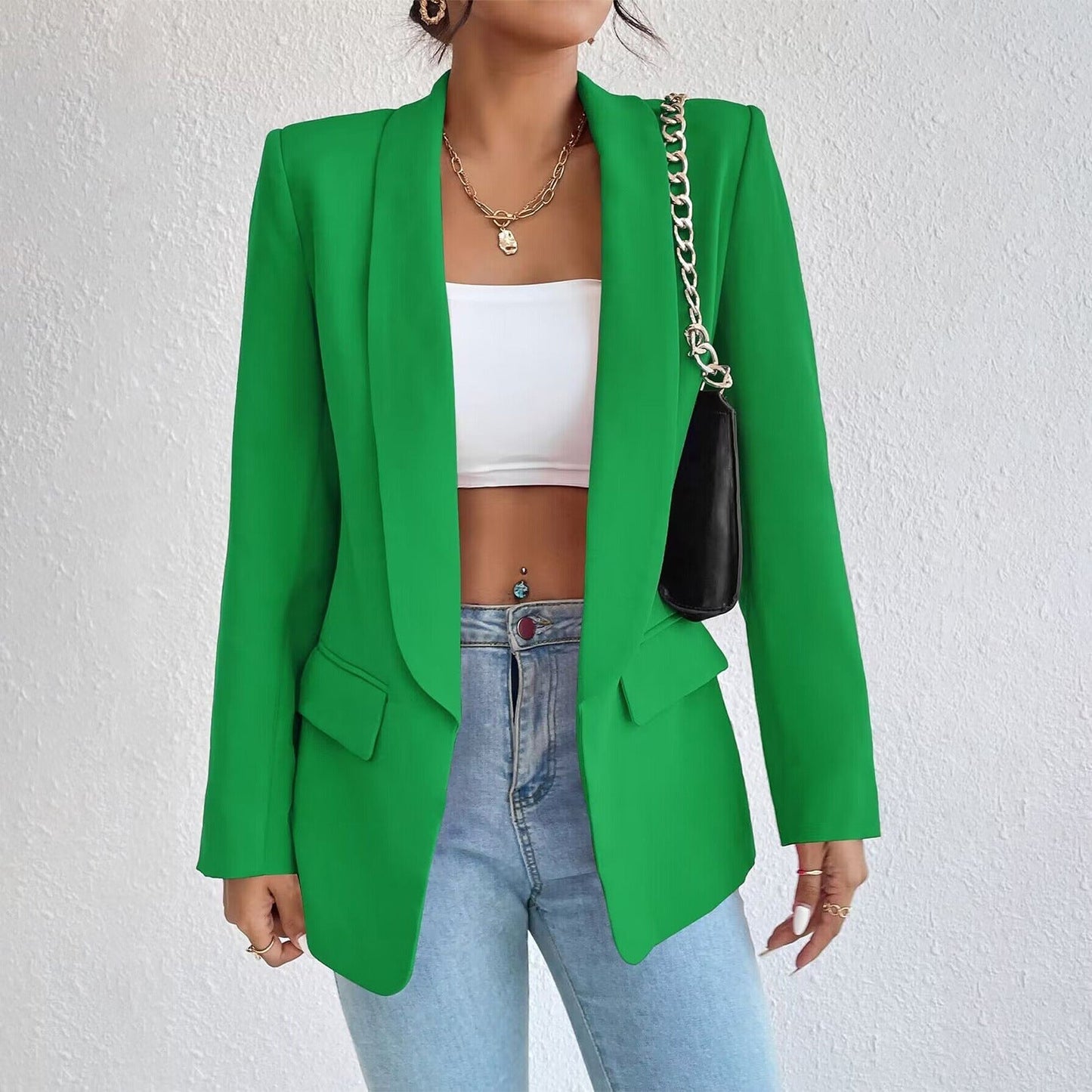 Timeless Classic Blazer Elegant Women's Jacket