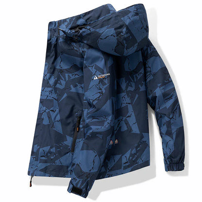Waterproof Ski Jacket Sporty Functional Zipper