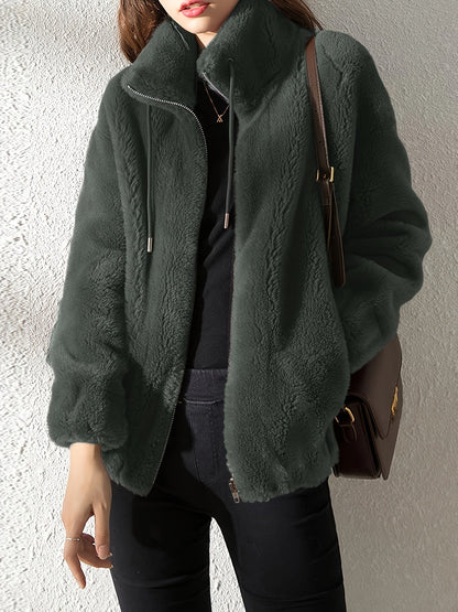 Teddy Coat Soft Warm Zipper