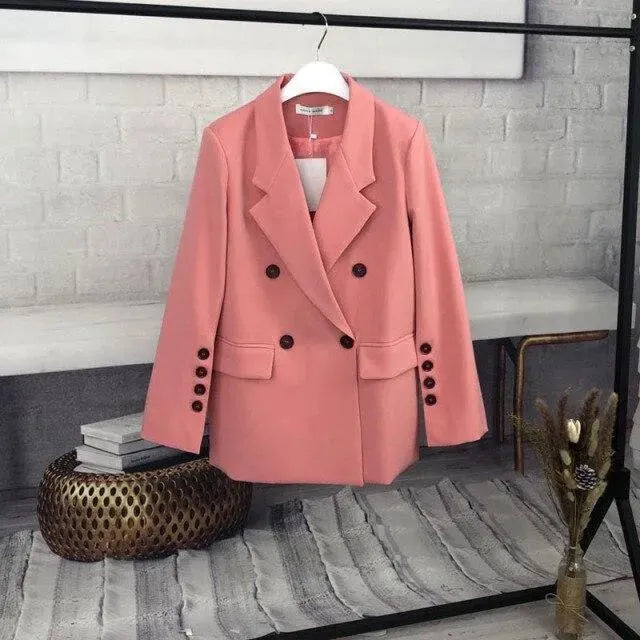 Elegant Women's Blazer Black Business