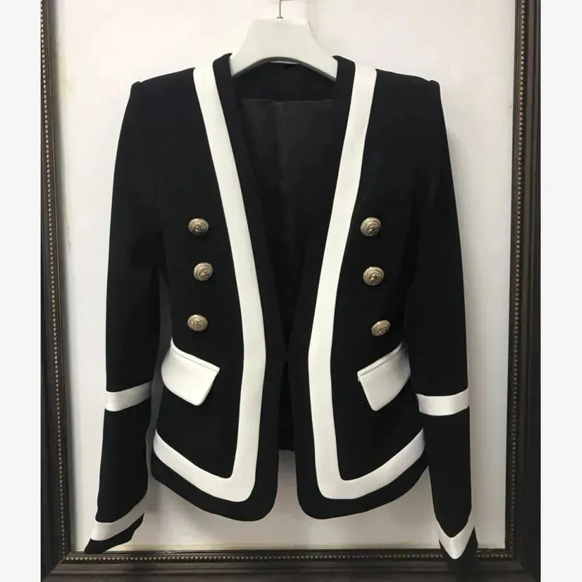 Elegant Women's Blazer Princess Look Formal
