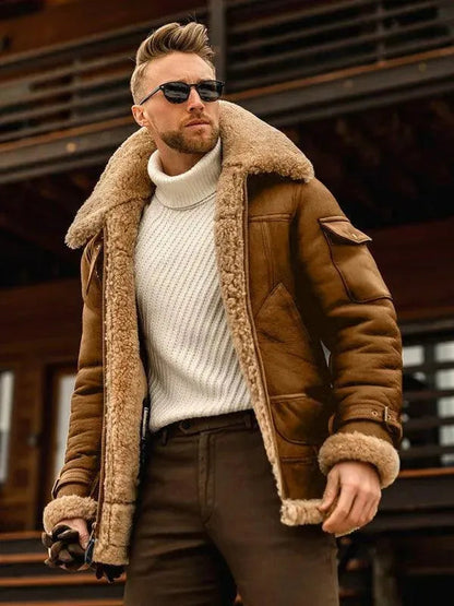 Men's Winter Parka Thick Fur Coat