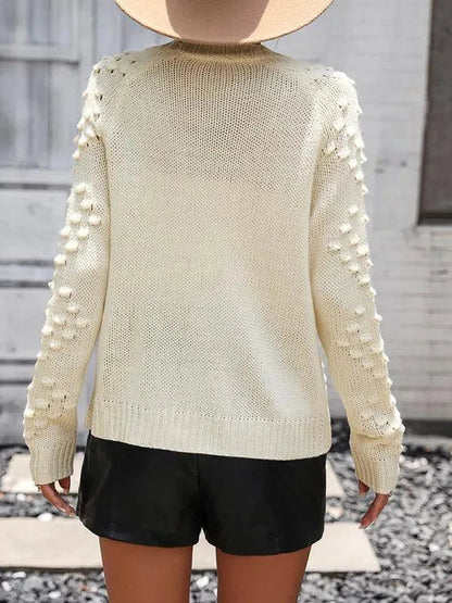 Modische Strickjacke Damen Pullover - IdealeKleiden