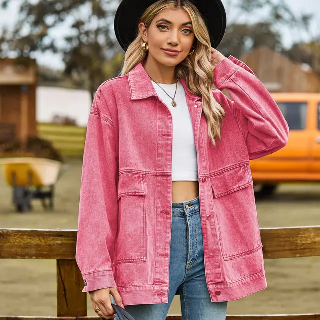 Elegant Women's Denim Jacket Trend
