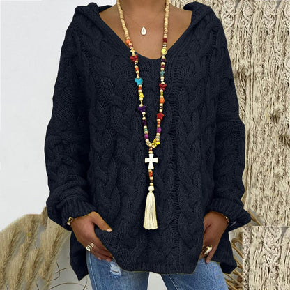 Stylish Cable Knit Sweater for Women - Timeless and Elegant
