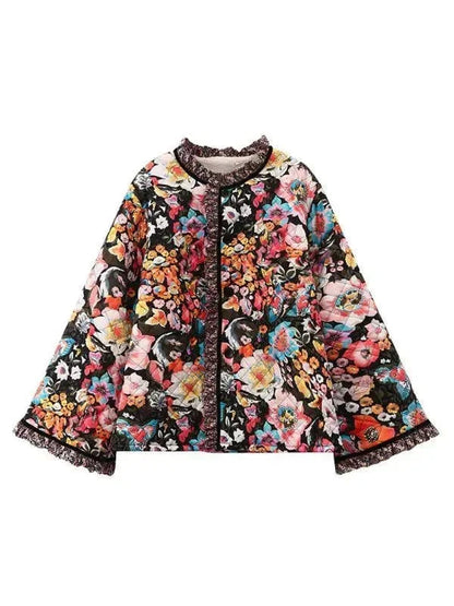 Modische Steppjacke Winter Trend Lockere Optik - IdealeKleiden