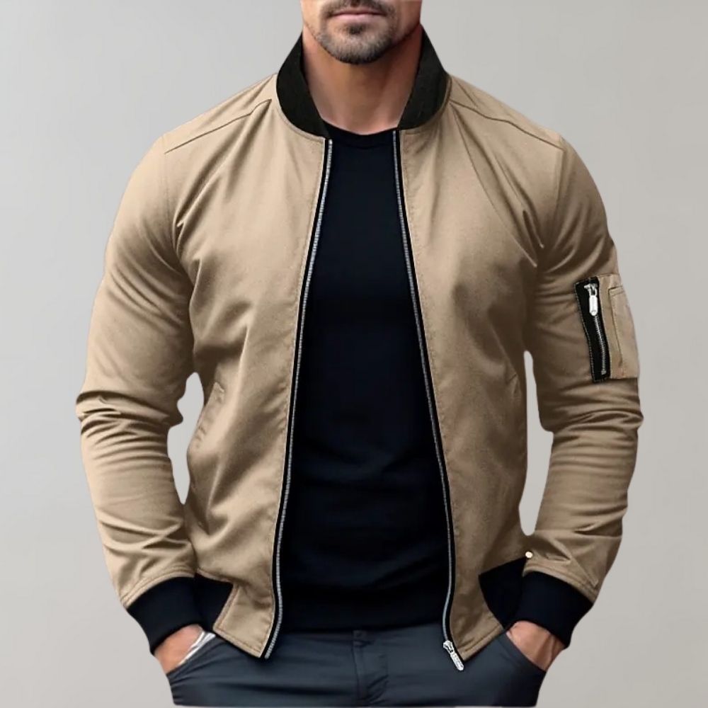 Modische Herren Bomberjacke Trendy Style