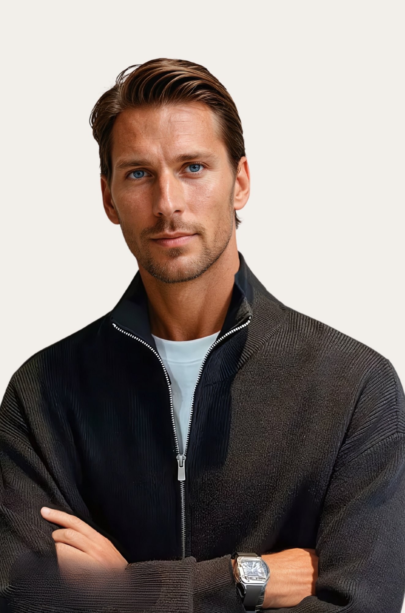 Stylische Herrenpullover Modern Design