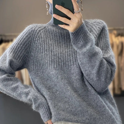 Fashionable Women's Turtleneck Sweaters
