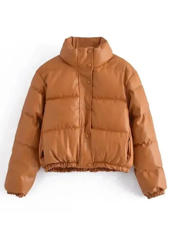 Women's Warm Winter Puffer Jacket Elegant