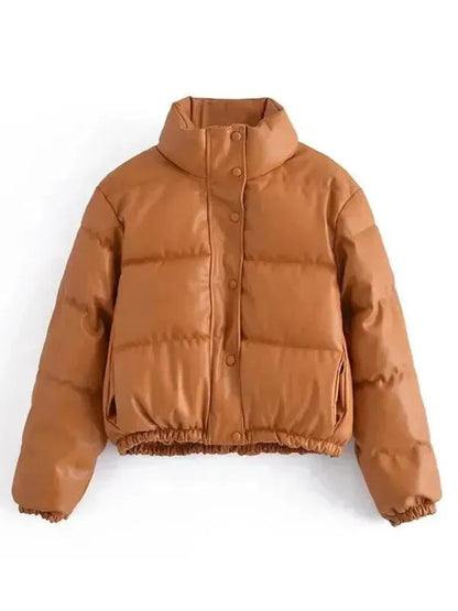 Women's Warm Winter Puffer Jacket Elegant