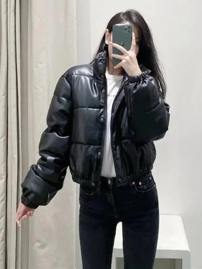 Women's Warm Winter Puffer Jacket Elegant
