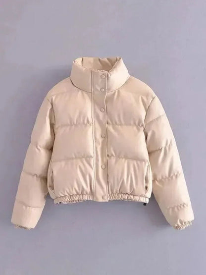 Women's Warm Winter Puffer Jacket Elegant