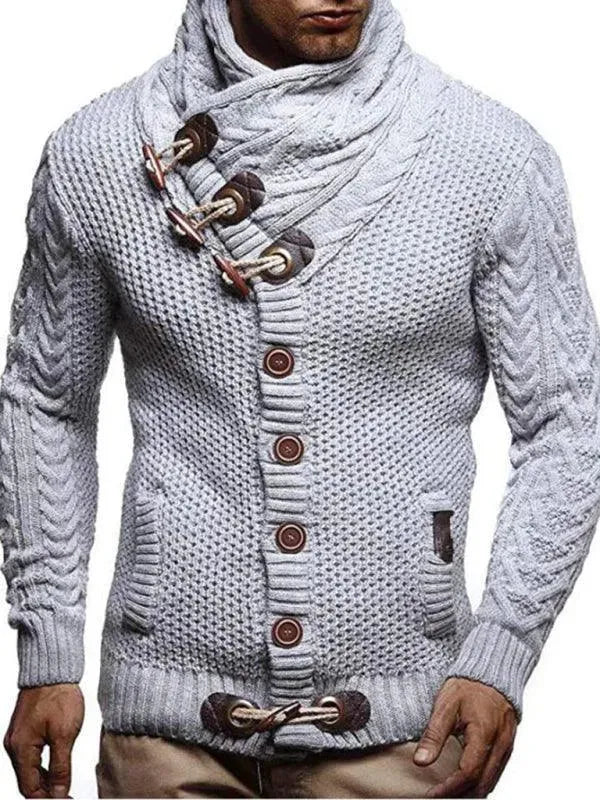 Men's Knitted Cardigan Modern