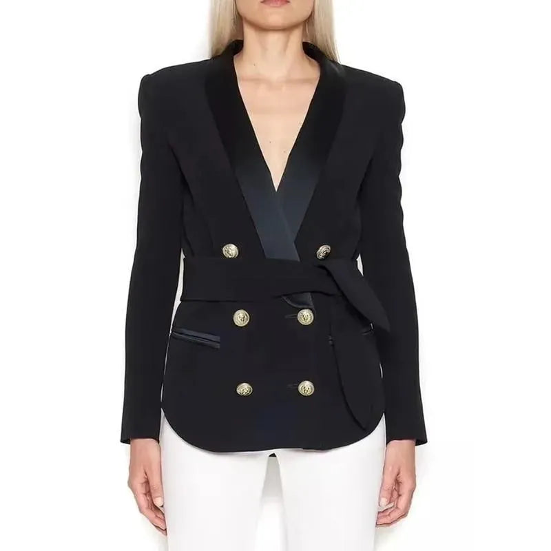 Elegant Women's Blazers - Casual - Solid Color