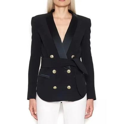 Elegant Women's Blazers - Casual - Solid Color