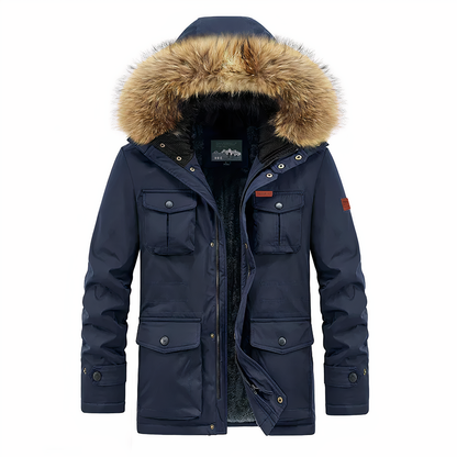 Waterproof rain jacket with hood