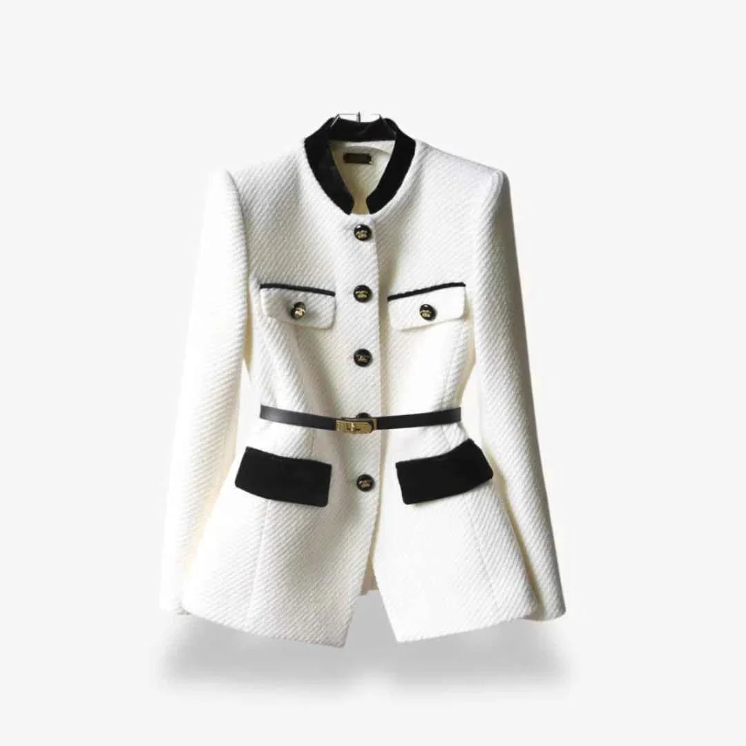 Maßgeschneiderter Tweed Blazer Slim Fit - IdealeKleiden