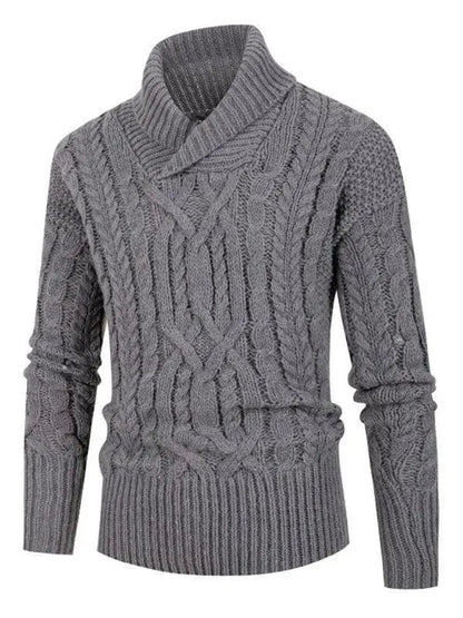 Men's V-Neck Pullover Modern Sporty