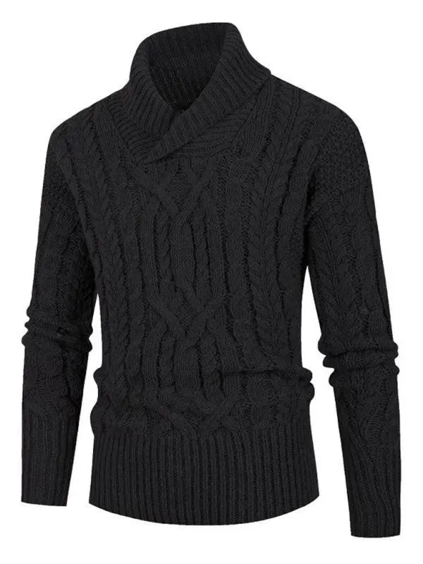 Men's V-Neck Pullover Modern Sporty