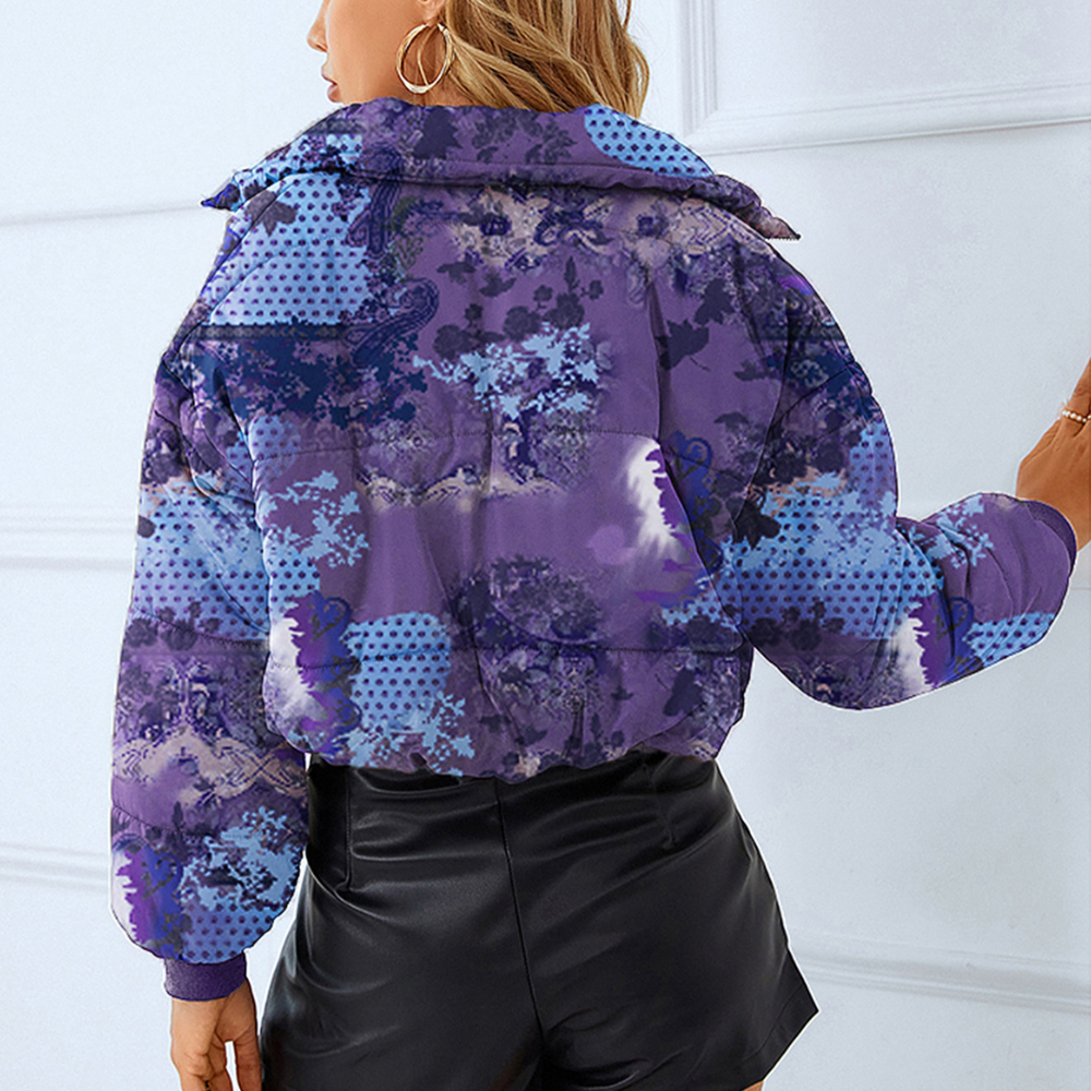 Moderne Damenjacke Kurz Herbst Trend - IdealeKleiden