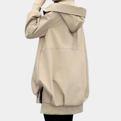 Herbstjacke Damen Modern Lang - IdealeKleiden