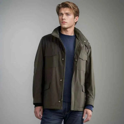 Herren Übergangsjacke Sportlich Modern - IdealeKleiden