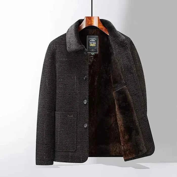 Men's Warm Lined Transitional Jacket