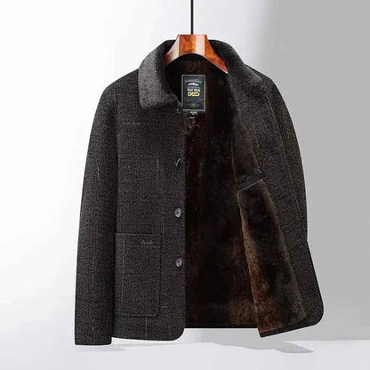 Men's Warm Lined Transitional Jacket