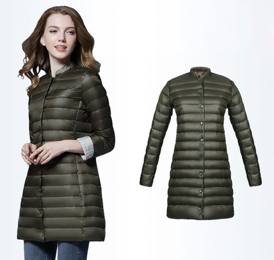 Leichte Damenjacke mit Kapuze Sportlich - IdealeKleiden