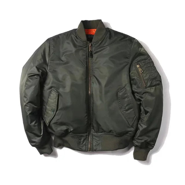 Fashionable Unisex Bomber Jacket Zipper Premium Quality